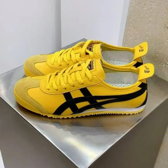 Onitsuka Tiger By Asics Yellow Sneakers - Picture 1 of 5